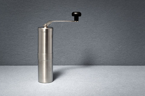 Of all the hand grinders we've tried, this Porlex is by far the best, and even fits inside the Aeropress for easy traveling.